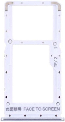 spareology Sim Card Tray(Compatible With Xiaomi Redmi Note 10T 5G White)