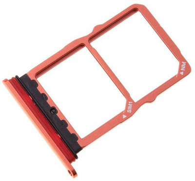 spareology Sim Card Tray(Compatible With Honor P30 Orange)