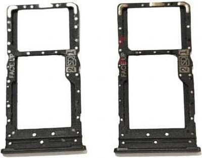 spareology Sim Card Tray(Compatible With Moto G34 Black)