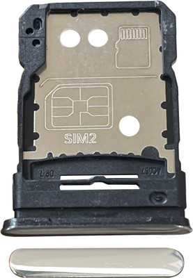 anonbasics Sim Card Tray(Compatible With Oppo A1 Pro Silver)