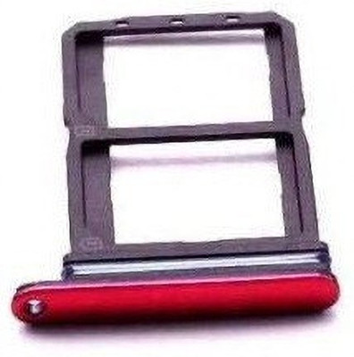 Docile Sim Card Tray(Compatible With VIVO V15 PRO : RED)