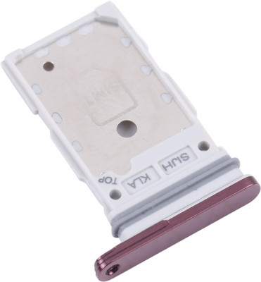Mobilenest Sim Card Tray(Compatible With Samsung Galaxy S22 Ultra: Burgundy)