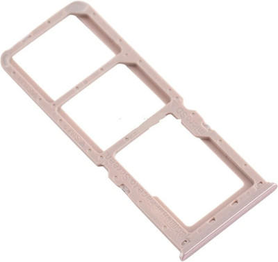 Realstic Sim Card Tray(Compatible With OPPO A5 2020 : WHITE/GOLD)