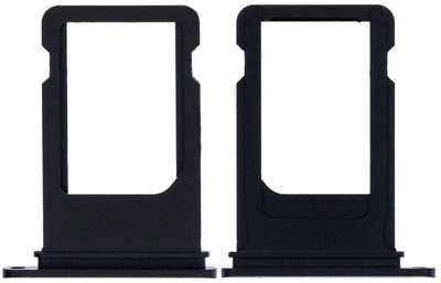 SPAREWARE Sim Card Tray(Compatible With iPhone 7 Plus-Black)