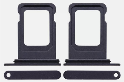 Sandreezz Sim Card Tray(Compatible With Apple iPhone 13 Mini - Black)