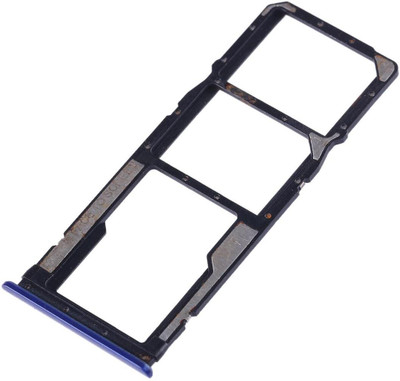 Shockware Sim Card Tray(Compatible With Redmi Y3 Blue)