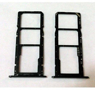spareology Sim Card Tray(Compatible With Honor 7S Black)