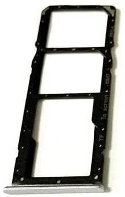 spareology Sim Card Tray(Compatible With Realme X2 Silver)
