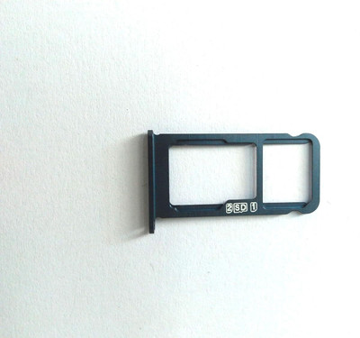 spareology Sim Card Tray(Compatible With Nokia 7.1 Black)