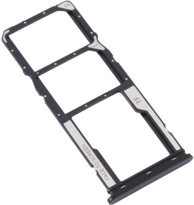 Shockware Sim Card Tray(Compatible With Redmi A1 A1 Plus Black)
