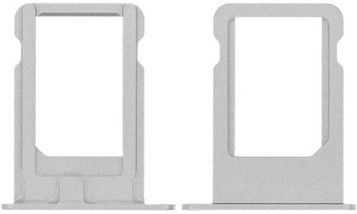 Shockware Sim Card Tray(Compatible With iPhone SE Silver)