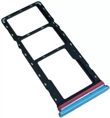 VRAVMO Sim Card Tray(Compatible With INFINIX HOT 12 X6817 (BLUE))