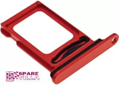 Sparevilla Sim Card Tray(Compatible With IPHONE 13 (RED))