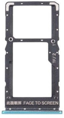Shockware Sim Card Tray(Compatible With Redmi Note 10T 5G Blue)