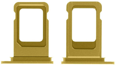 Shockware Sim Card Tray(Compatible With iPhone 11 Single Yellow)