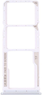 Sandreezz Sim Card Tray(Compatible With Xiaomi Redmi 10 Prime - White)