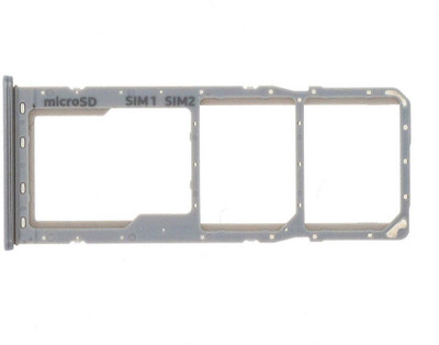spareology Sim Card Tray(Compatible With Oppo A15 White)