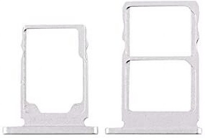 SPAREWARE Sim Card Tray(Compatible With Nokia 3.1 -Silver)
