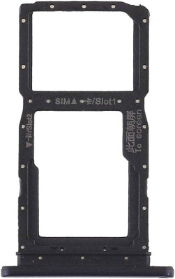 spareology Sim Card Tray(Compatible With Honor 9X Black)