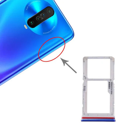 Tech4GSM Sim Card Tray(Compatible With Redmi k30 4G Blue)