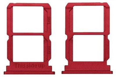 Sandreezz Sim Card Tray(Compatible With OnePlus 5T - Red)