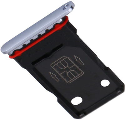 VRAVMO Sim Card Tray(Compatible With ONEPLUS 9 PRO (SILVER))