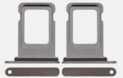 Sandreezz Sim Card Tray(Compatible With Apple Iphone 13 Pro - Grey)