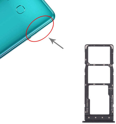 Sparevilla Sim Card Tray(Compatible With Infinix Hot 8 Lite)