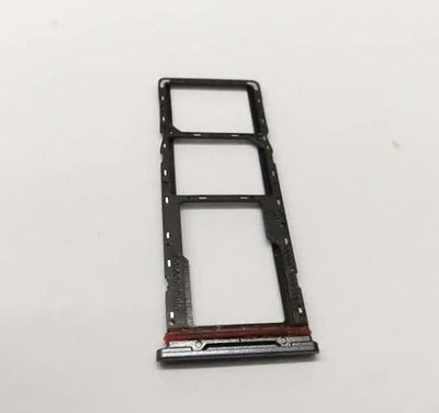 VRAVMO Sim Card Tray(Compatible With TECNO SPARK 7 KF6 (BLACK))