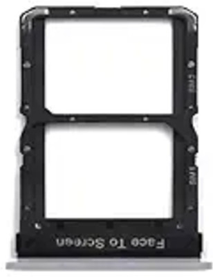 Sparevilla Sim Card Tray(Compatible With Poco X3 GT - Silver)