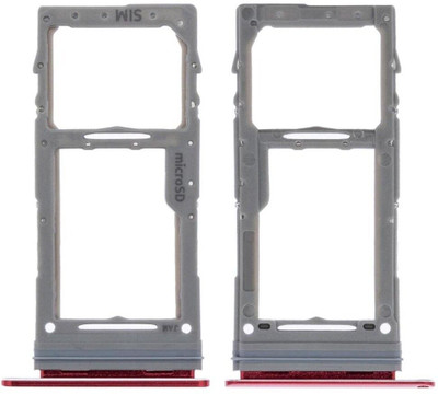 Sparevilla Sim Card Tray(Compatible With Samsung Galaxy Note 10 Lite -Red)