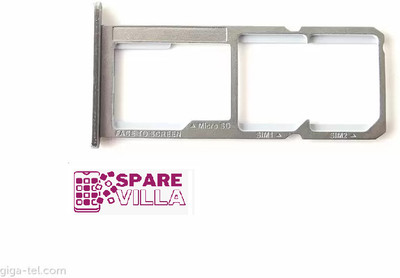 Sparevilla Sim Card Tray(Compatible With MOTOROLA MOTO G6 PLAY (SILVER))