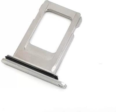 VRAVMO Sim Card Tray(Compatible With IPHONE 11 PRO MAX (SILVER))