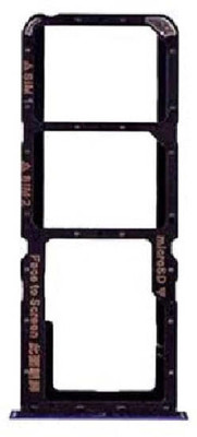 Shockware Sim Card Tray(Compatible With Realme XT Black)