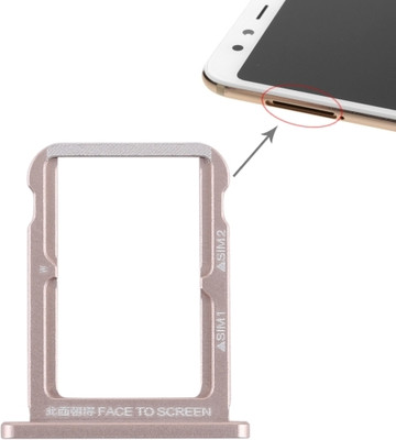 HNVIEW Sim Card Tray(Compatible With mi A2 ORIGINAL AND COMPATIBLE (GOLD))