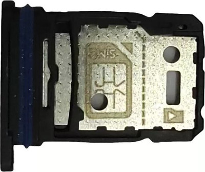 Hynaty Sim Card Tray(Compatible With VIVO Y75 4G (BLACK))