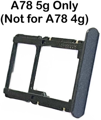 Norway Sim Card Tray(Compatible With Oppo A78 5G Simtray Black (Only For 5G))