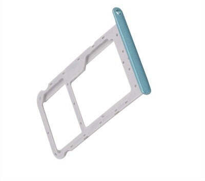 spareology Sim Card Tray(Compatible With Honor 9N Light Blue)