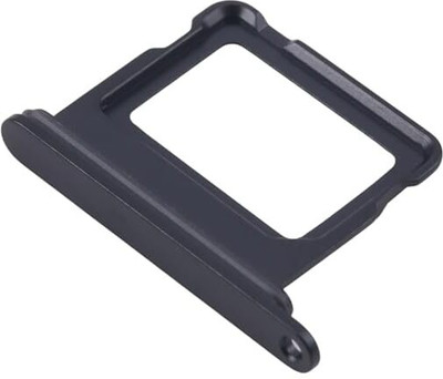 Docile Sim Card Tray(Compatible With IPHONE 15 PLUS (BLACK))