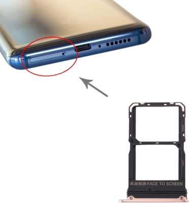 HNVIEW Sim Card Tray(Compatible With Redmi 10 5g original and compatible (gold))