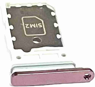 HNVIEW Sim Card Tray(Compatible With Samsung s22 ultra og sim tray compatible sim holder slot ( burgundy gold))