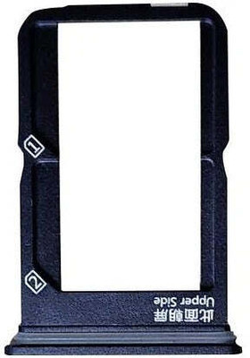 spareology Sim Card Tray(Compatible With IQOO 3 5G Silver)