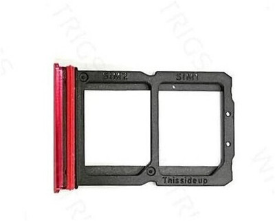 Sparevilla Sim Card Tray(Compatible With Oneplus 7 -Red)