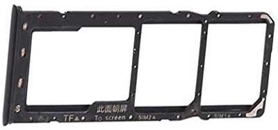 spareology Sim Card Tray(Compatible With Oppo A1K Black)