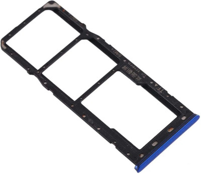 spareology Sim Card Tray(Compatible With Realme Realme Blue)