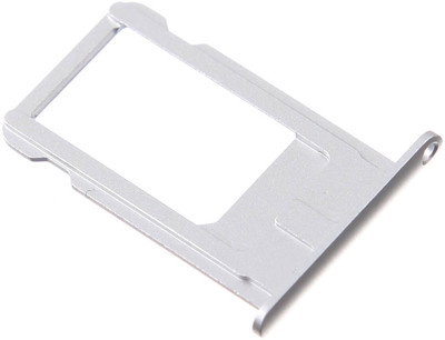 SPAREWARE Sim Card Tray(Compatible With iPhone 6-Silver)