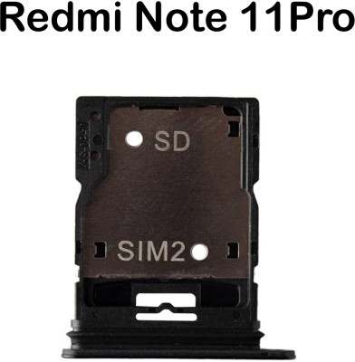 Norway Sim Card Tray(Compatible With Redmi Note 11 pro Black (Original), Do Not Order For Another Mobile)