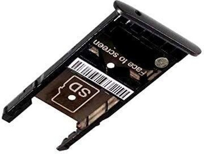 spareology Sim Card Tray(Compatible With Moto G5 : Grey)