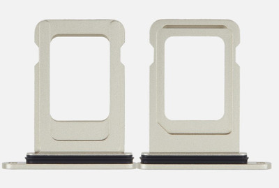 Sandreezz Sim Card Tray(Compatible With Apple iPhone 15 Plus - Yellow)