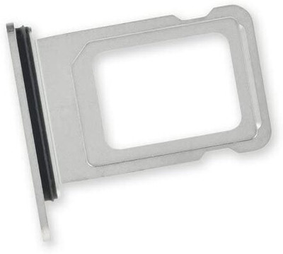 FixHub Sim Card Tray(Compatible With Apple iPhone 12 Pro Max Sim Tray Holder Sim Card Slot Tray Sim Tray : WHITE)